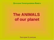 The animals of our planet