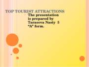 TOP Tourist Attractions