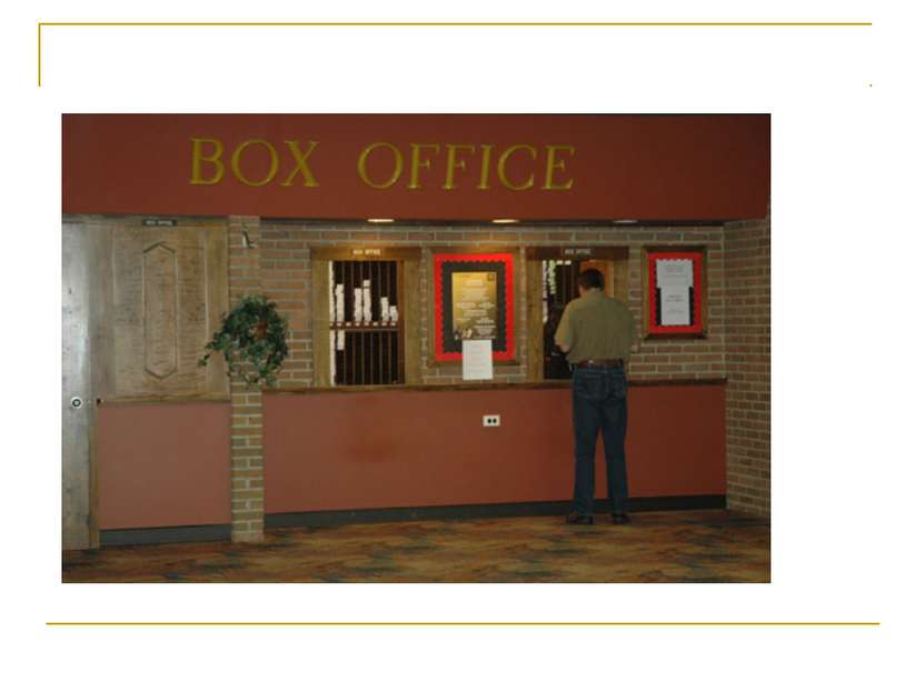 Ticket box office