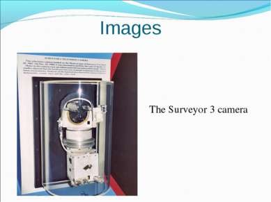 The Surveyor 3 camera Images