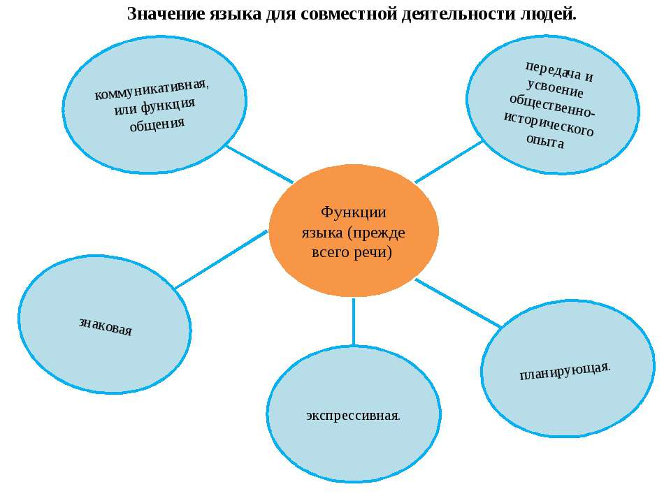 Функции в реальной жизни. Роль языка в совместной деятельности. Значение языка для совместной деятельности людей. Значение речи для совместной деятельности людей. Функции речи.