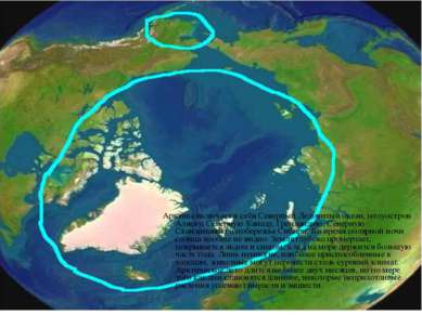 Арктика включает в себя Северный Ледовитый океан, полуостров Аляску, Северную...