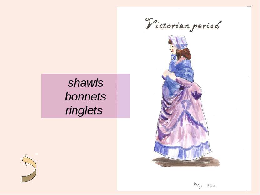 shawls bonnets ringlets