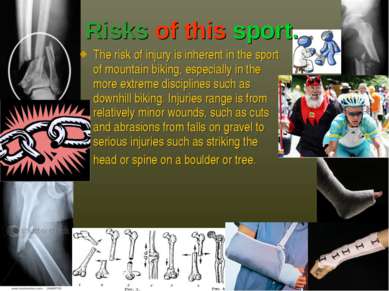The risk of injury is inherent in the sport of mountain biking, especially in...
