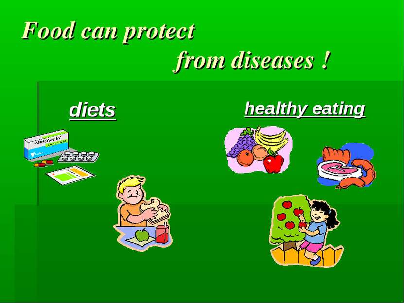 Food can protect from diseases ! diets healthy eating