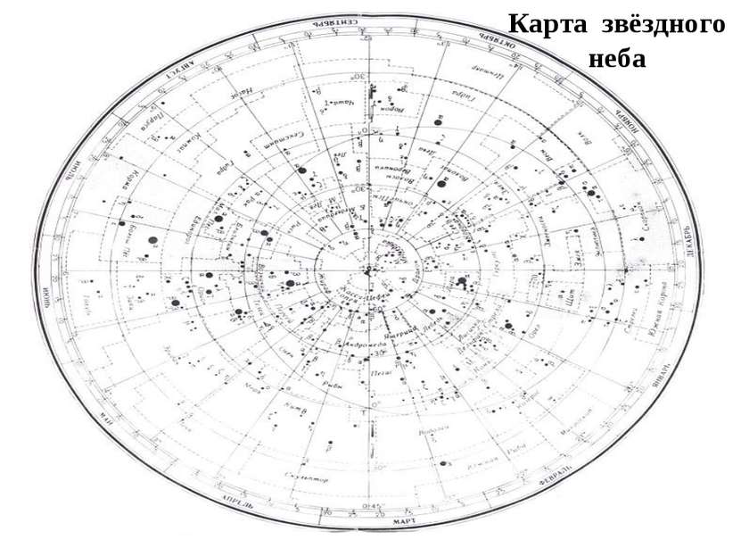 Карта звёздного неба