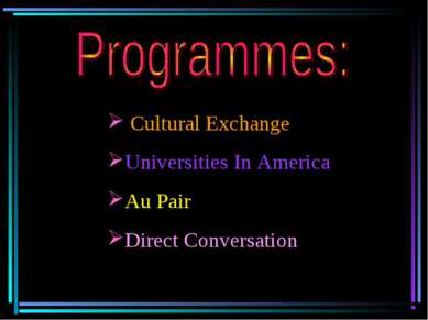 Cultural Exchange Universities In America Au Pair Direct Conversation