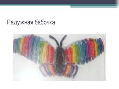 Радужная бабочка