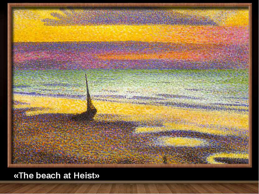 «The beach at Heist»