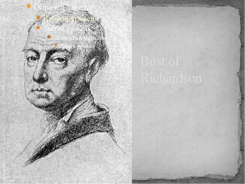 Bust of Richardson