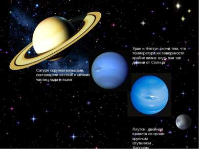 Уран и Нептун схожи тем, что температура их поверхности крайне низка: ведь он...