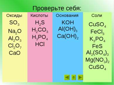 Проверьте себя: