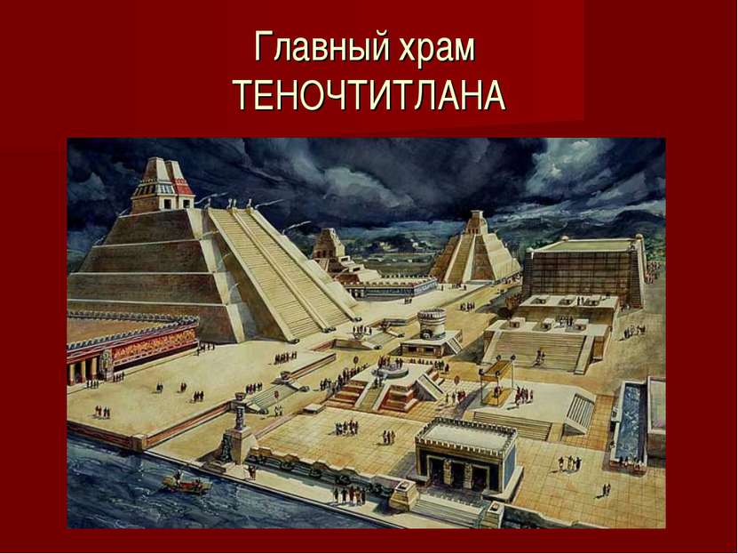 Главный храм ТЕНОЧТИТЛАНА
