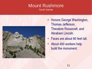 Mount Rushmore South Dakota Honors George Washington, Thomas Jefferson, Theod...