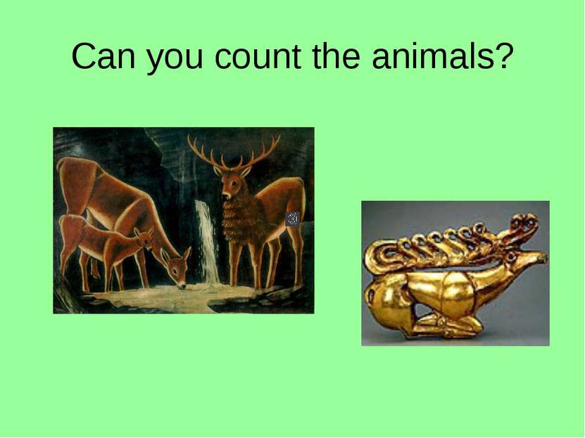 Can you count the animals?