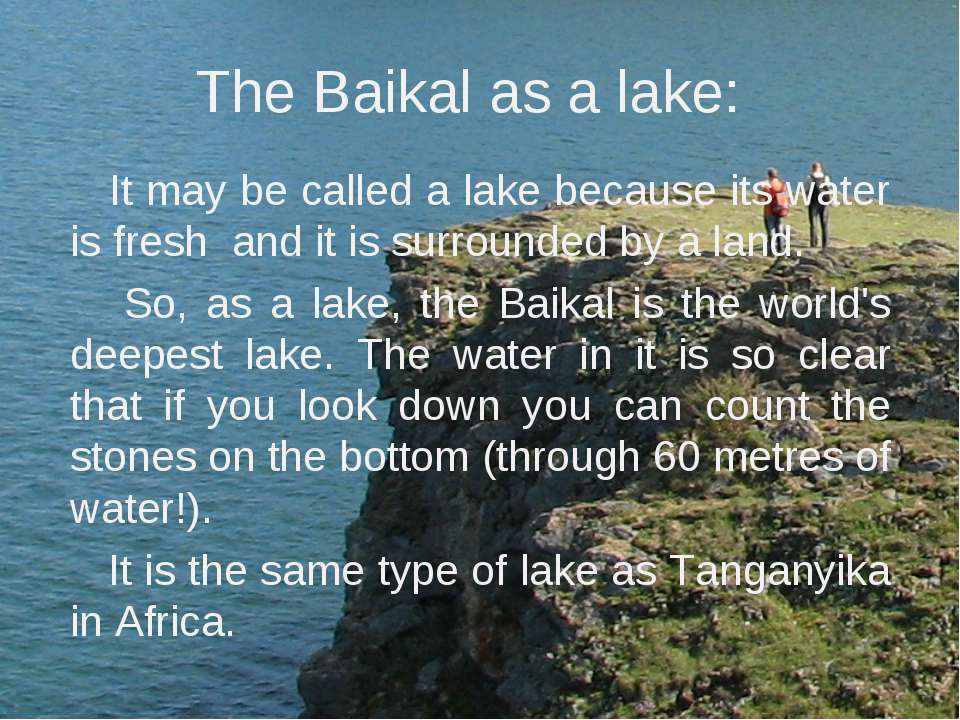 Английский язык в озерах. Байкал по английскому. Озеро Байкал на английском языке. Презентация про Байкал на английском языке. Проект по английскому языку Байкал.