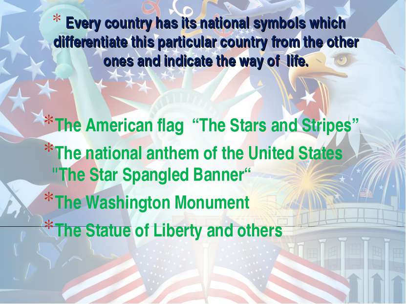 The American flag “The Stars and Stripes” The American flag “The Stars and St...