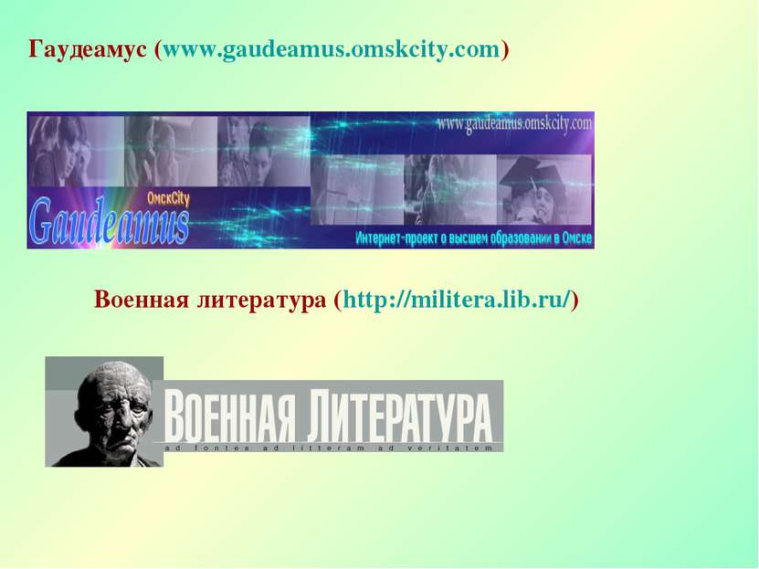 Гаудеамус (www.gaudeamus.omskcity.com)  Военная литература (http://militera.l...