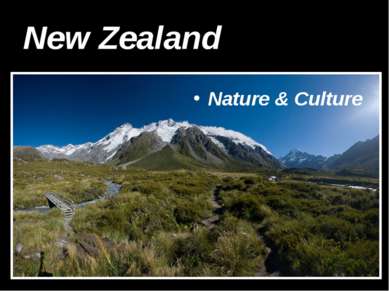 New Zealand Nature & Culture