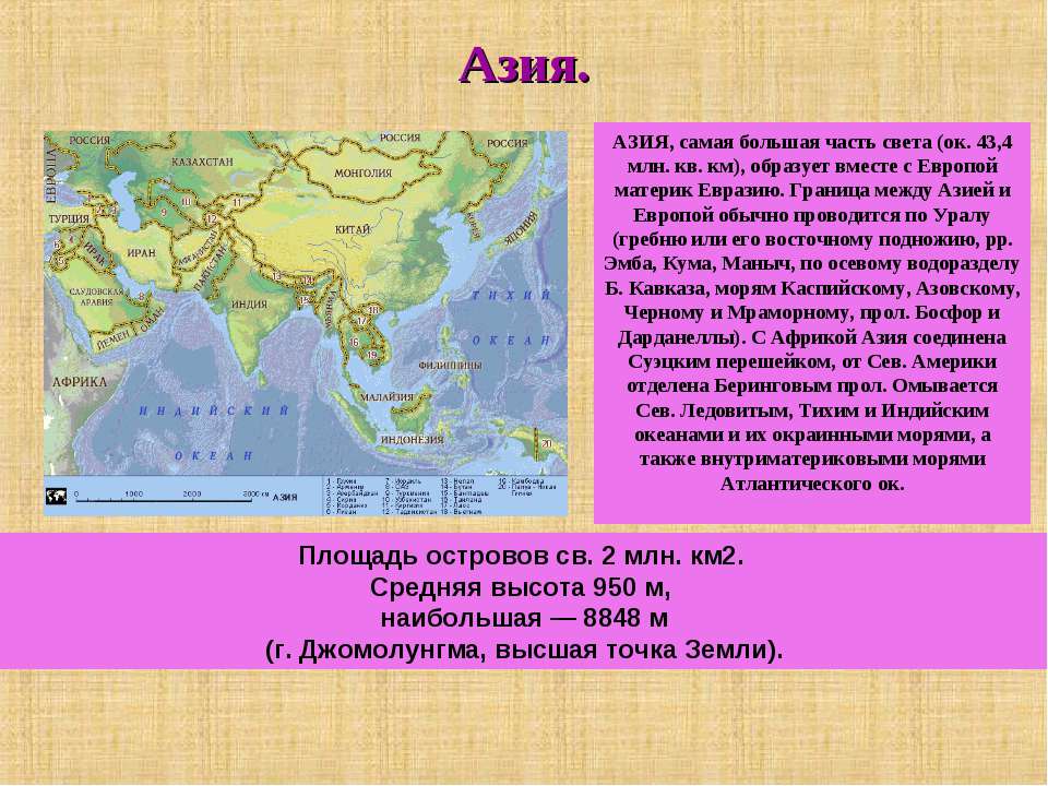 Средняя высота азии. Сообщение про Азию. Доклад по странам Азии. Сообщение на тему Азия. Азия презентация.