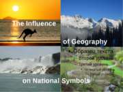 The Influence of Geography on National Symbols
