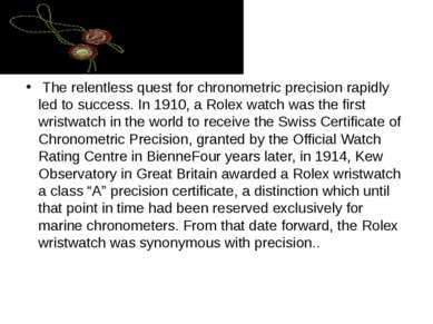 The relentless quest for chronometric precision rapidly led to success. In 19...