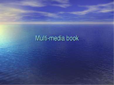 Multi-media book