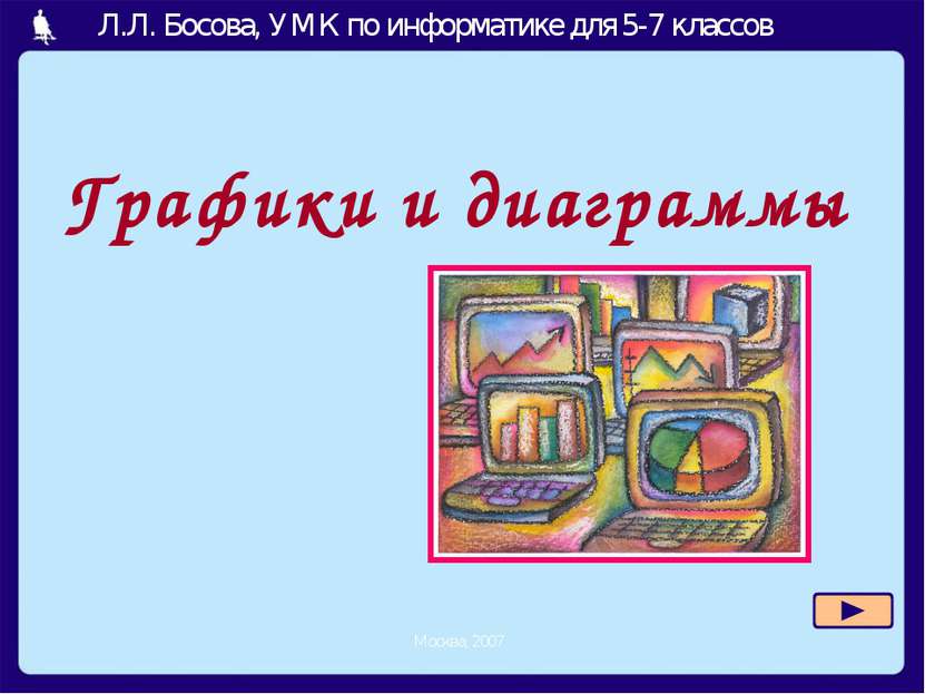Графики и диаграммы Л.Л. Босова, УМК по информатике для 5-7 классов Москва, 2007
