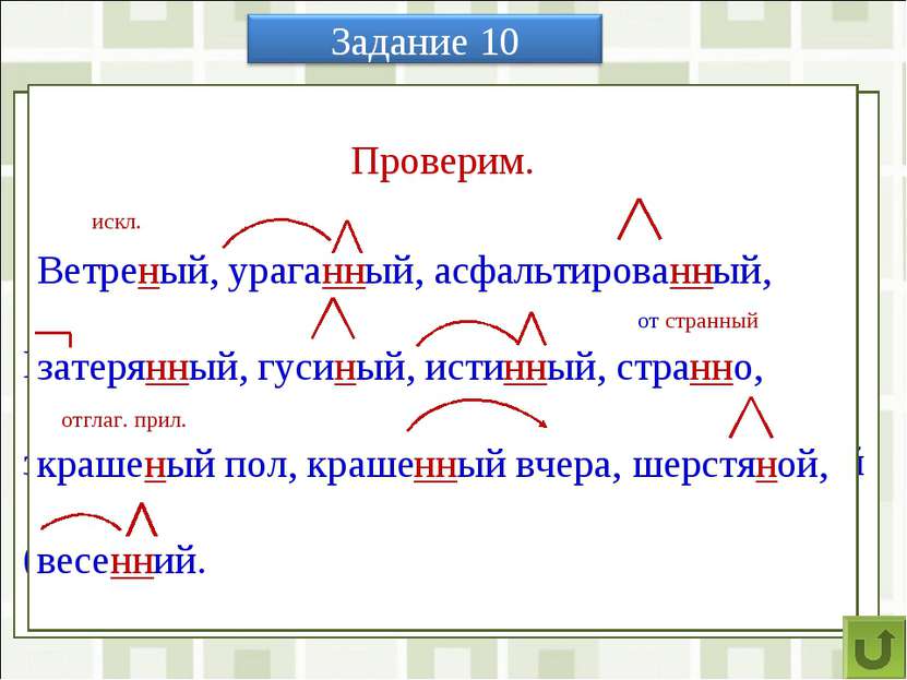 Расскажите о правописании Н и НН в прилагательных и причастиях. Вставьте проп...