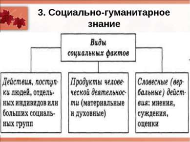 3. Социально-гуманитарное знание