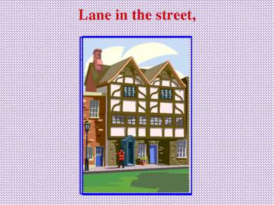 Lane in the street,