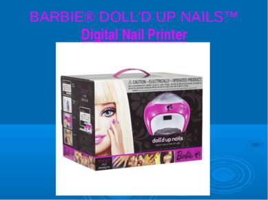 BARBIE® DOLL'D UP NAILS™ Digital Nail Printer