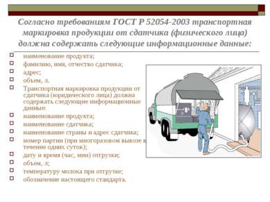 Согласно требованиям ГОСТ Р 52054-2003 транспортная маркировка продукции от с...
