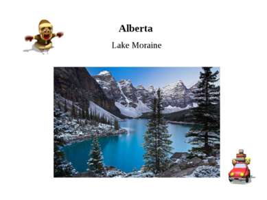 Alberta Lake Moraine