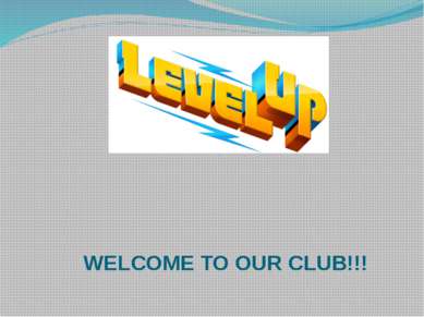 WELCOME TO OUR CLUB!!!