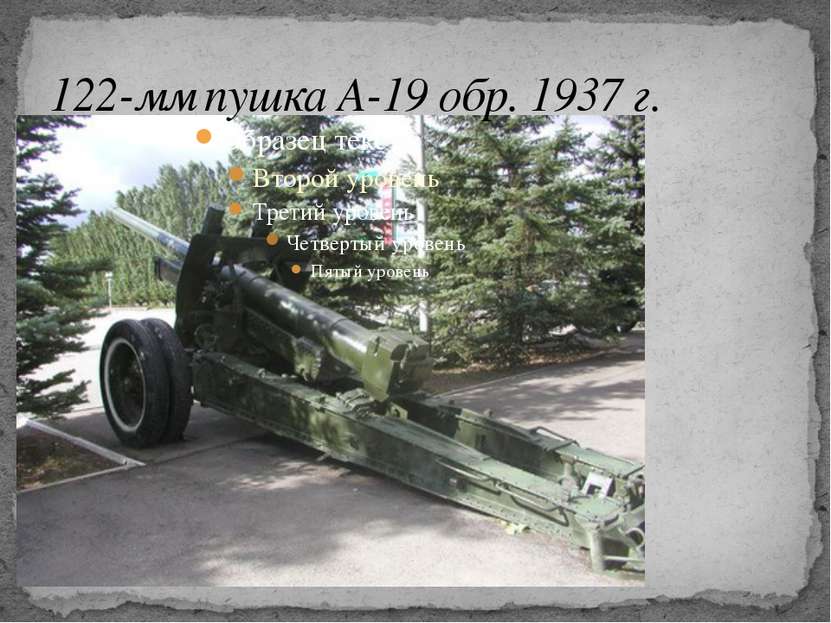 122-мм пушка А-19 обр. 1937 г.