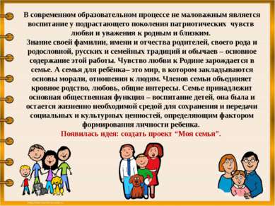 В современном образовательном процессе не маловажным является воспитание у по...