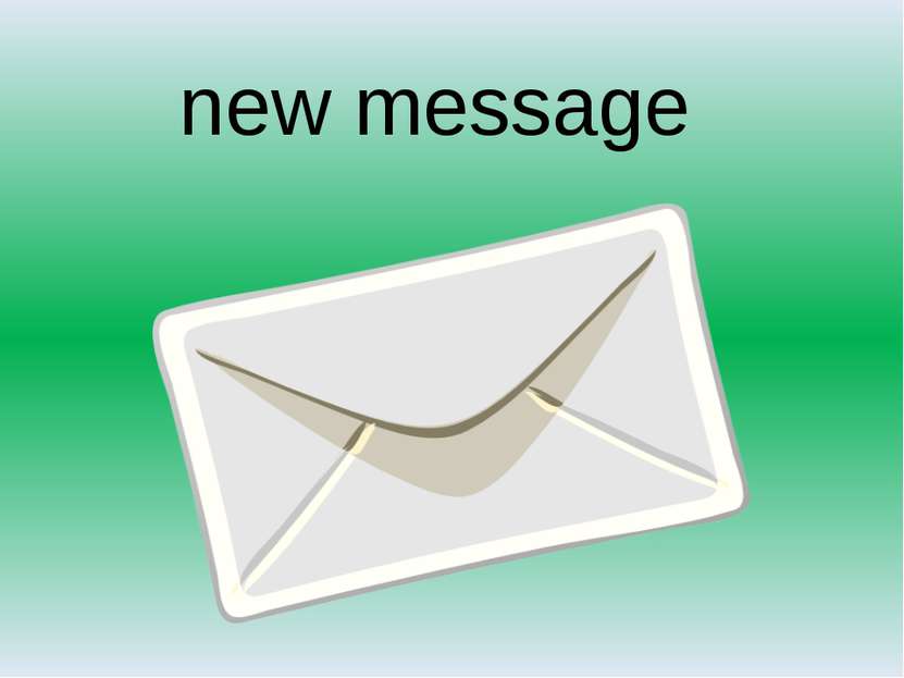 new message