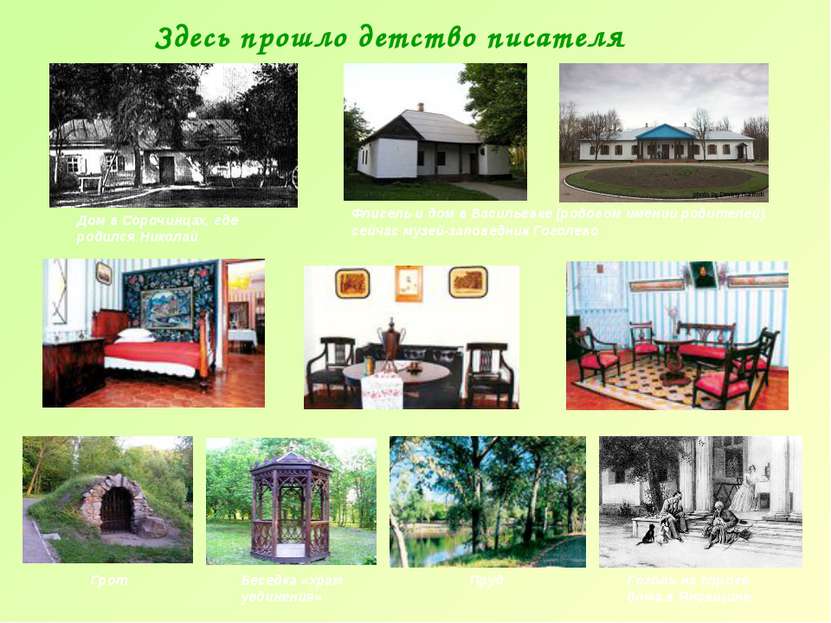 Здесь прошло детство писателя Дом в Сорочинцах, где родился Николай Флигель и...