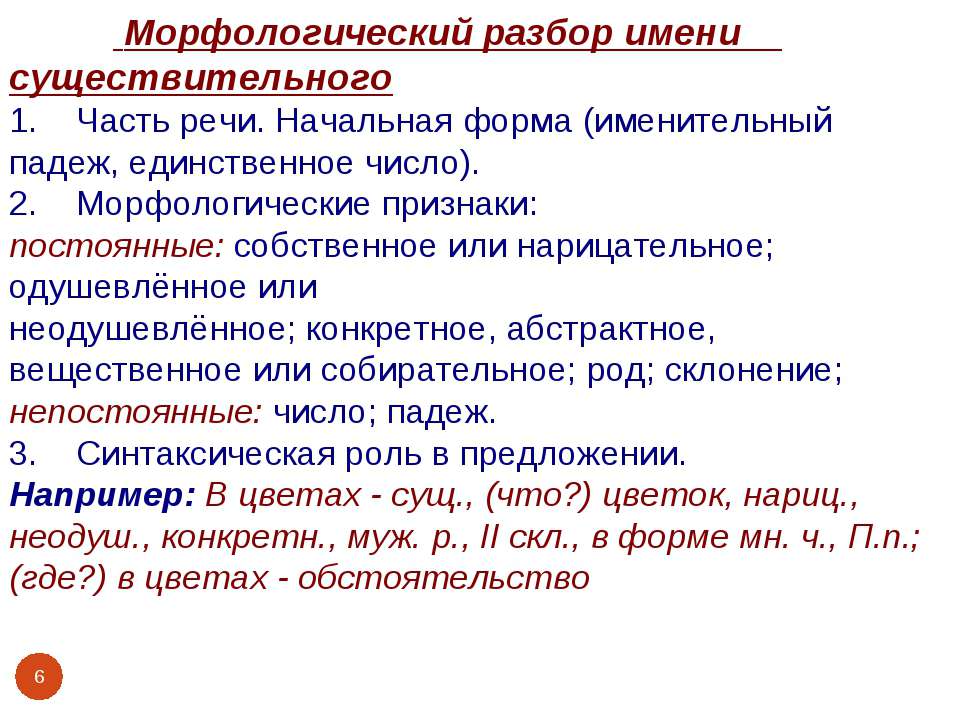 Начальная форма моем. Морфологический разбор имени сущ пример. Схема разбора существительного как часть речи. Морфологический разбор имени существительного. Схема морфологического разбора имени существительного.