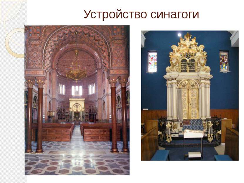 Устройство синагоги