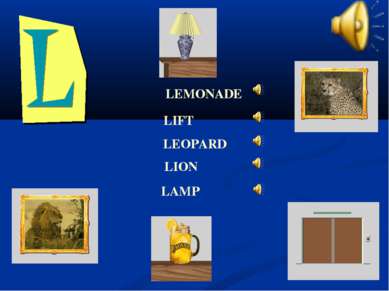 LEMONADE LEOPARD LIFT LION LAMP