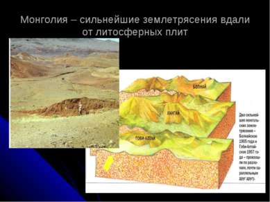 Монголия – сильнейшие землетрясения вдали от литосферных плит
