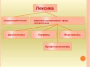 Интерактивный плакат «Сферы употребления русской лексики»