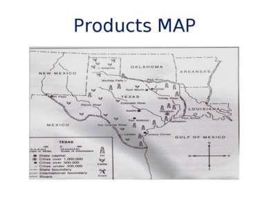 Products MAP