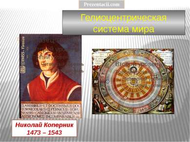 Николай Коперник 1473 – 1543 Гелиоцентрическая система мира 