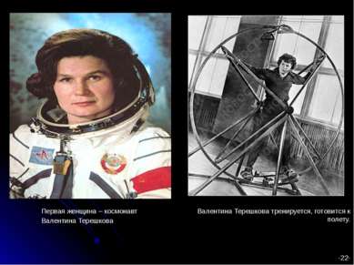 Первая женщина – космонавт Первая женщина – космонавт Валентина Терешкова