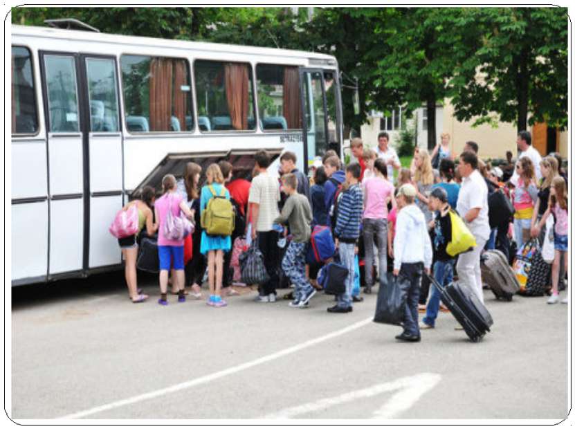 Перевозка групп людей автобусами