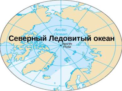 Северный Ледовитый океан Площадь: 14,75 миллионов кв. км. Средняя глубина: 12...