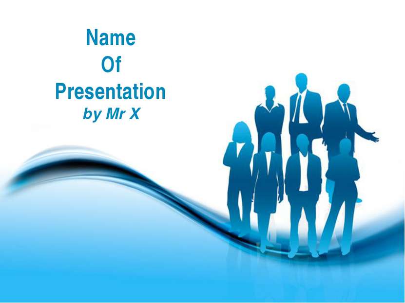 Free Powerpoint Templates Name Of Presentation by Mr X Free Powerpoint Templa...